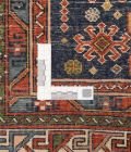 handgeknüpfter Orienteppich Kuba aus Azerbaidjan Maß 205x135 cm