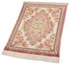 handgeknüpfter Orienteppich Ghom aus Persien Maß 82x58 cm